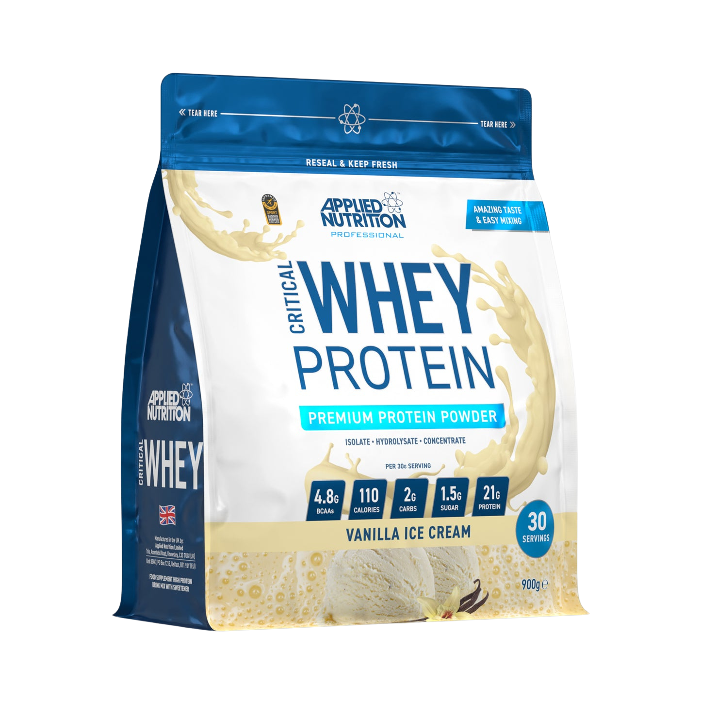 Applied Nutrition Critical Whey Protein  900g