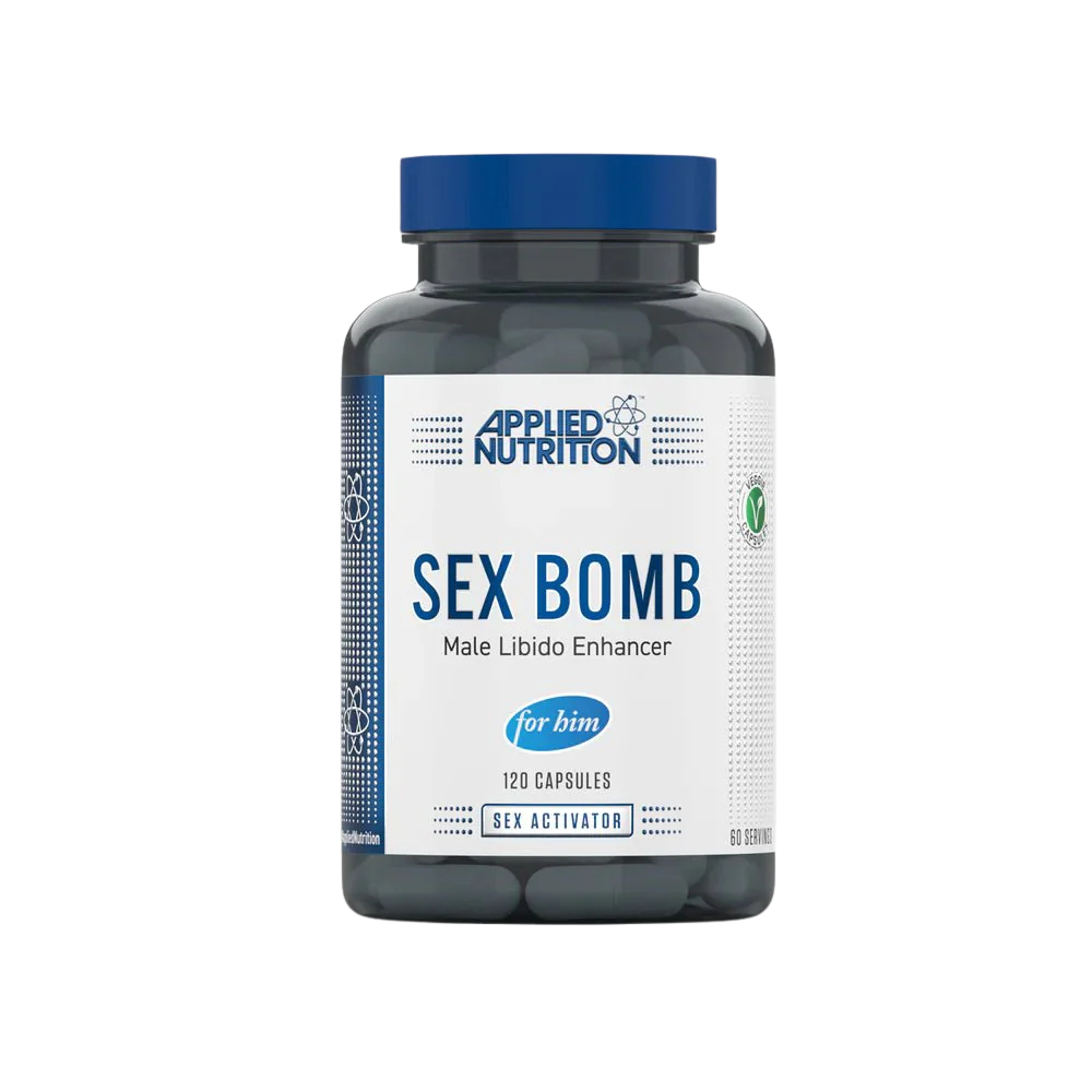 Applied Nutrition Sex Bomb Male Libido Enhancer 120 Veg Caps