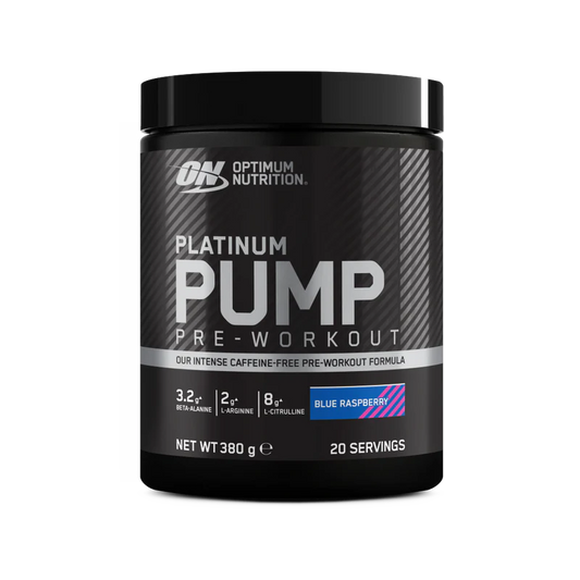 Platinum Pump Pre-Workout Caffeine-Free Powder - 380g (20 Servings)