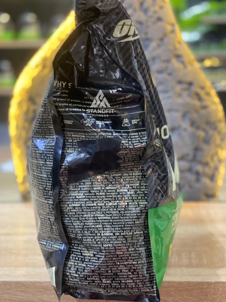 SLIGHTLY DAMAGED SERIOUS MASS (5.45KG)