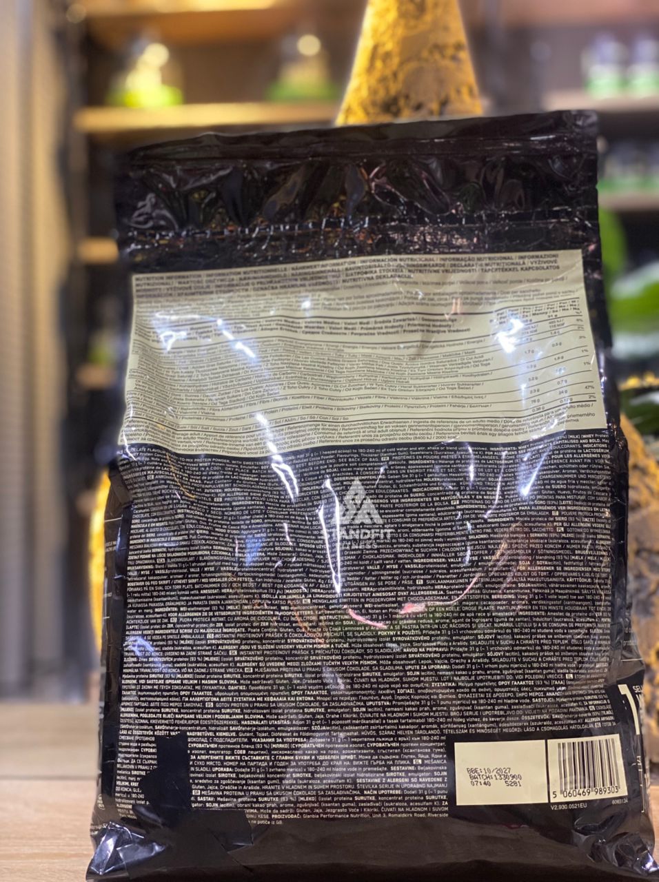 SLIGHTLY DAMAGED OPTIMUM NUTRITION GOLD STANDARD 100% WHEY  (4.53KG)